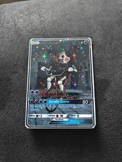 Pokemon Custom Card Holographic - Mr Mime Jigsaw Custom Halloween Card - Image 1