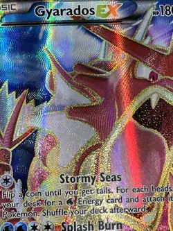 Pokemon Gyarados EX Full Art Ultra Rare Holo Breakpoint 114/122 Card - Image 5
