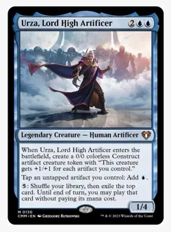 Urza, Lord High Artificer Commander Masters Regular - Image 1