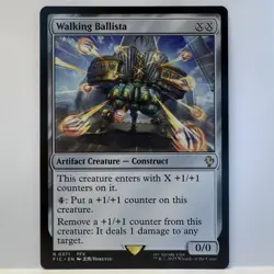 Walking Ballista #371 2025 Final Fantasy Commander Rare - Image 1