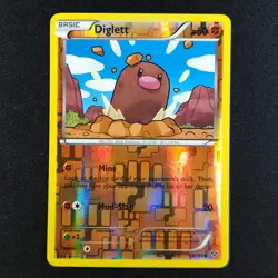 Diglett 58/146 Holo - XY Base Set - Pokemon Card - Image 1
