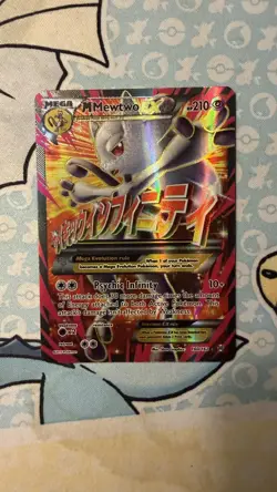 M Mewtwo EX (160 Full Art) 160/162 XY - BREAKthrough Pokemon TCG LP - Image 1