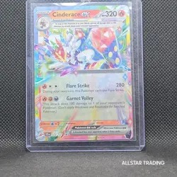 Cinderace EX 028/142 Pokemon Stellar Crown - Pokemon Scarlet Violet Holo Rare - Image 4