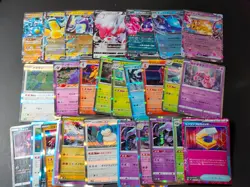 Pokemon card Bulk lot Mew 091/PCG-P Zapdos Moltres Deck Box Japanese BW fym23-0 - Image 4