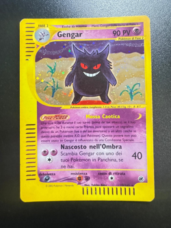 Gengar 13/165 Holo -Expedition Base Set Carta Pokemon ITA HOLO italiana good - Image 1