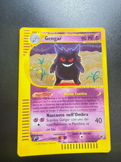 Gengar 13/165 Holo -Expedition Base Set Carta Pokemon ITA HOLO italiana good - Image 3