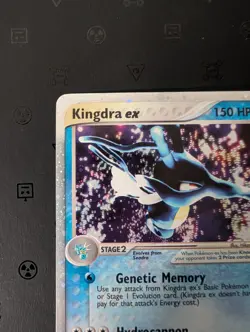 Kingdra ex 92/97 Rare E-Card, E-Reader Series EX Dragon Pokemon Card Holo - Image 2