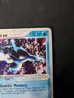 Kingdra ex 92/97 Rare E-Card, E-Reader Series EX Dragon Pokemon Card Holo - Image 3