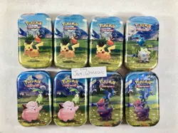 (LOT OF 8) Pokemon TCG Mega Evolutions Ascended Heroes Mini Tins Set NEW SEALED! - Image 1