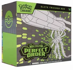 (Lot 2) Pokemon TCG: Mega Evolution Perfect Order: Elite Trainer Box ships 3/27 - Image 1