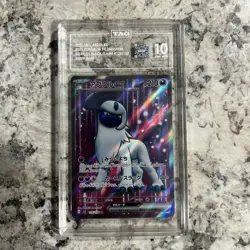 Pokemon TCG - TAG GEM MINT 10 2023 Absol ex, Ultra Rare Full Art - Image 1