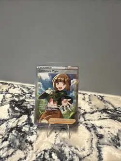 Pokemon TCG Gardenia's Vigor Full Art Ultra Rare Holo 184/189 Astral Radiance - Image 1