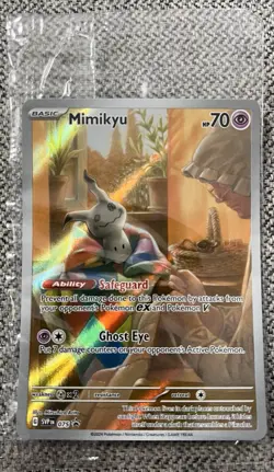 Mimikyu 075 Promo Holo - Scarlet & Violet - Black Star NM Pokemon TCG - SEALED - Image 1