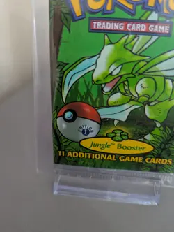 Pokemon Jungle Booster Pack Scyther 1st Edition 1999 Factory Sealed - Image 3