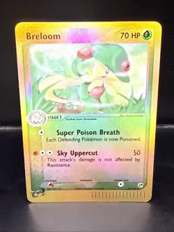 Pokemon TCG Breloom Sandstorm Reverse Holo 33/100 - Image 1