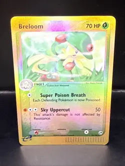 Pokemon TCG Breloom Sandstorm Reverse Holo 33/100 - Image 2