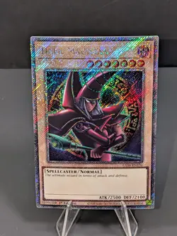 Dark Magician 9th Art 1st Edition Platinum Secret Rare RA04-EN106 ~ Yu-Gi-Oh TCG - Image 1