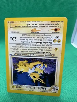 Pokemon Card - Light Jolteon Neo Destiny 48/105 Uncommon Non Holo - Image 5