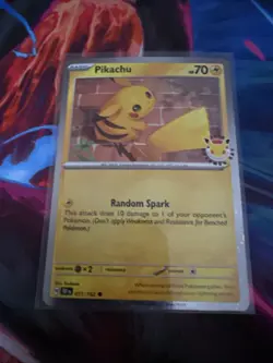 Pikachu (Pokemon Day 2026) 051/162 Miscellaneous Cards & Products Holo - Image 3