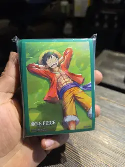 ONE PIECE TCG Official Card Sleeves ST21 EX Deck Monkey Luffy PACK OF 70 Sealed - Image 5