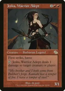 MTG 4X JUDGMENT JESKA WARRIOR ADEPT NM MAGIC THE GATHERING RARE ENGLISH CREATURE - Image 4