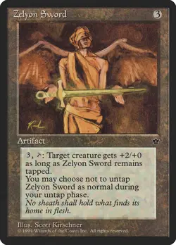 MTG Zelyon Sword ** Fallen Empires ** English - Image 1