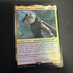 Cloud, Planet's Champion Foil MTG Promo - NM - - Image 1