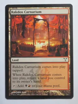 Rakdos Carnarium DIS Mtg Magic English EX - Image 1
