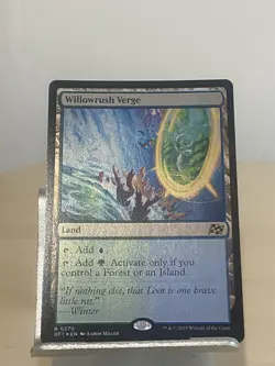 MTG Willowrush Verge 0270 | FOIL RARE | NM Near Mint | DFT - Image 1
