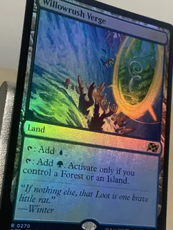 MTG Willowrush Verge 0270 | FOIL RARE | NM Near Mint | DFT - Image 3
