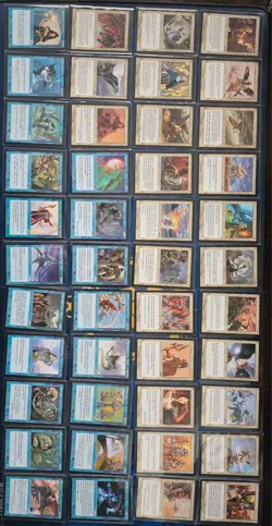 Magic the Gathering MTG Exodus Almost Complete Set NEAR MINT (NM) English - Image 2