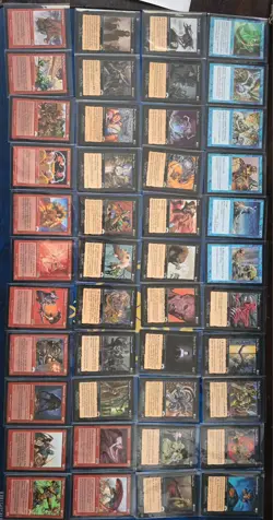 Magic the Gathering MTG Exodus Almost Complete Set NEAR MINT (NM) English - Image 3