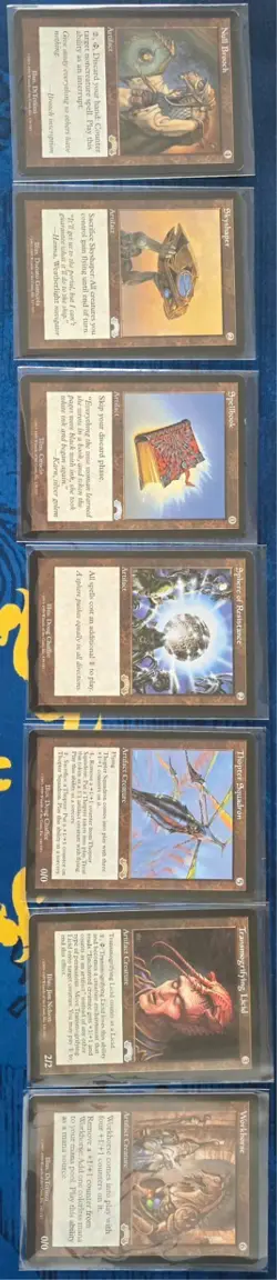 Magic the Gathering MTG Exodus Almost Complete Set NEAR MINT (NM) English - Image 5