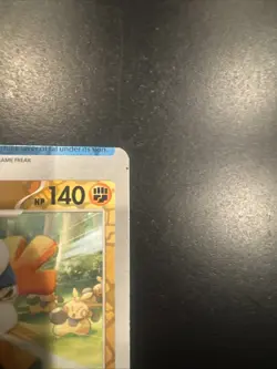 Pokemon - Hariyama 113/193 - Reverse Holo Rare - Paldea Evolved - NM/M MISCUT - Image 4