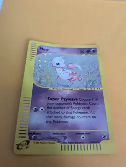 Mew 019/165 Expedition Base Set 2002 Holo Rare Pokemon TCG Card English - Image 1