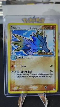 Seadra - 037/101 Reverse Holo Stamp Dragon Frontiers - Pokemon Card - NM/EXC - Image 3