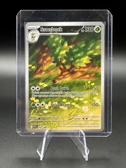 Sawsbuck 🦌✨ 092/086 • Pokemon TCG Illustration Rare White Flare NM - Image 1