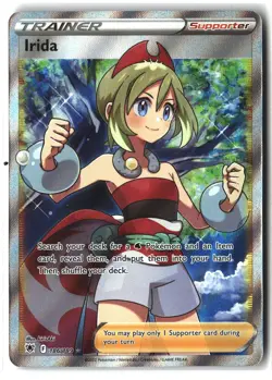 Irida ⭐ 186/189 Holo Rare Ultra Astral Radiance 2022 Pokemon NM - Image 1