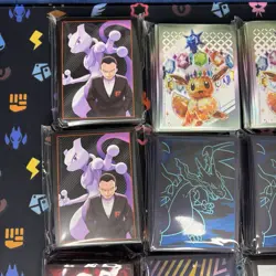 Pokemon TCG ETB Deck Sleeves 12x Destined Rivals Prismatic Evolutions Phantasmal - Image 2