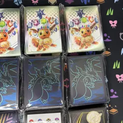 Pokemon TCG ETB Deck Sleeves 12x Destined Rivals Prismatic Evolutions Phantasmal - Image 3