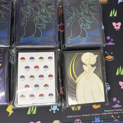 Pokemon TCG ETB Deck Sleeves 12x Destined Rivals Prismatic Evolutions Phantasmal - Image 4
