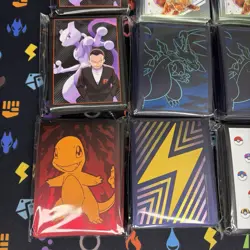 Pokemon TCG ETB Deck Sleeves 12x Destined Rivals Prismatic Evolutions Phantasmal - Image 5