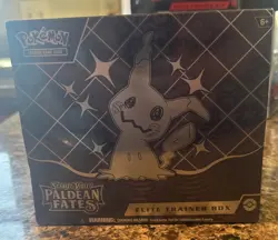 Pokemon TCG ETB Paldean Fates Elite Trainer Box New Sealed - Image 1