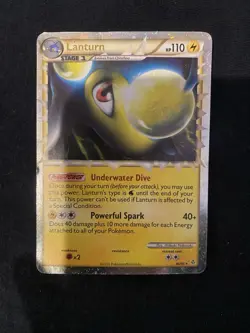 Lanturn Prime Pokemon TCG HGSS Unleashed 86/95 LP/MP - Image 1