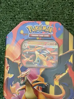 Pokemon Mega Charizard X & Y EX Tin Set - 1 of each - Factory Sealed - Image 3