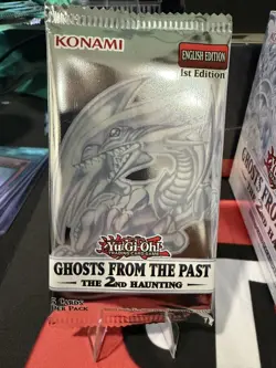 GHOSTS FROM THE PAST 2 GFP2 BOOSTER PACK SEALED 1ST ED TCG YUGIOH From Case! - Image 1