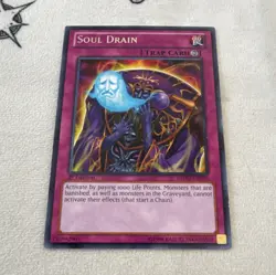 Yu-Gi-Oh! TCG Soul Drain REDU-EN078 1st Edition Trap-Continuous - Image 1