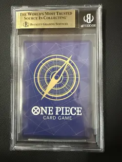One Piece TCG Charlotte Pudding SP ST12-012 Beckett 9.5 - Image 2