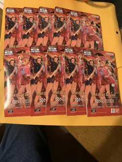 10x One Piece - EB-03 - Sleeved Booster Packs Factory Sealed HEROINES EDITION - Image 1