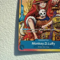 Monkey.D.Luffy (2nd Anniversary Stamped Promo) P-043 One Piece Promotion NM - Image 4